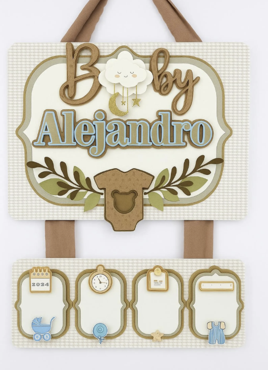 Personalized Baby Name Sign